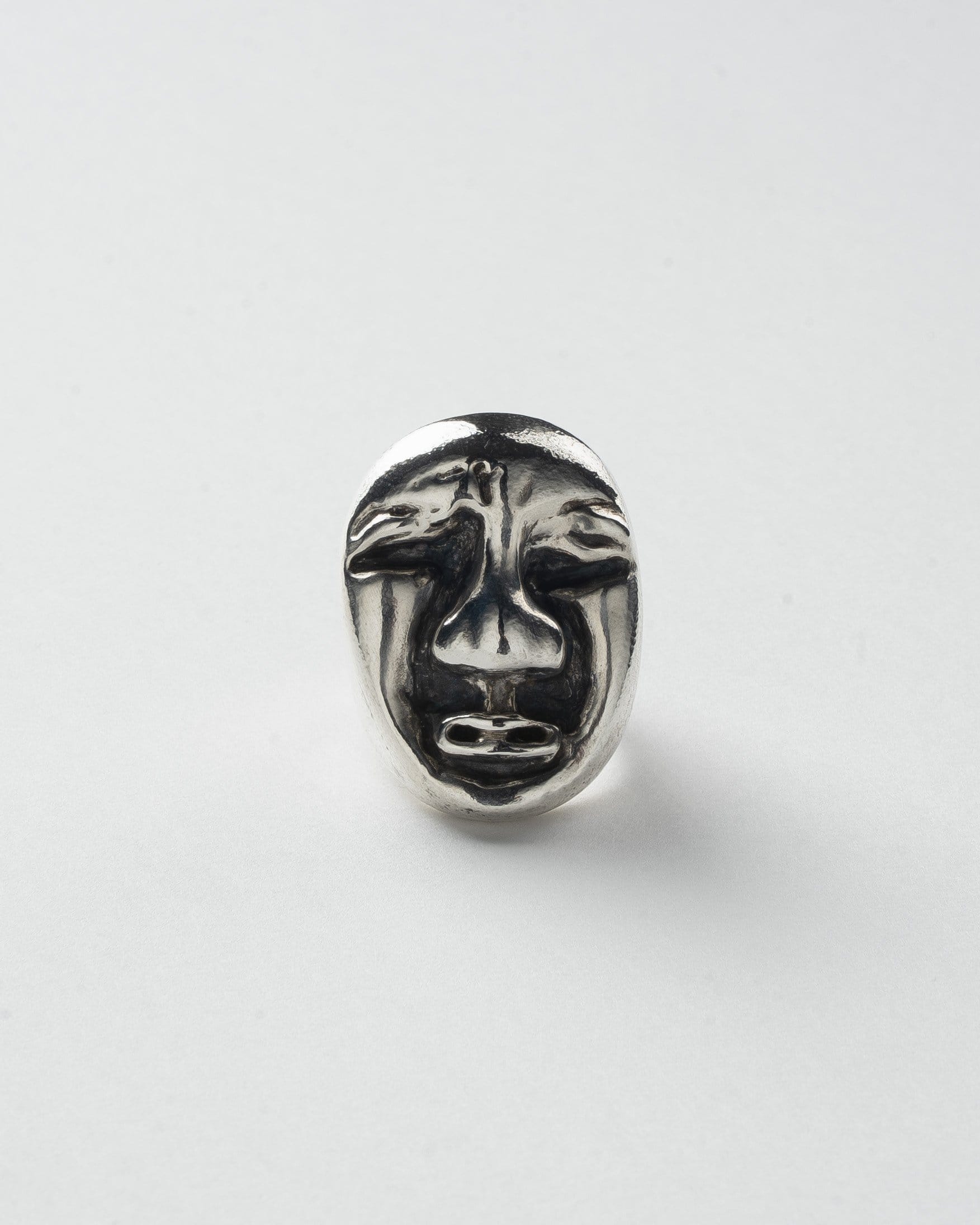 Cyrano, Silver face ring